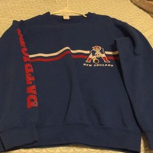 New England patriots sweatshirt